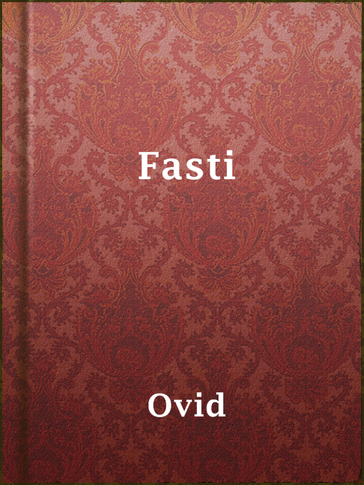 Title details for Fasti by Ovid - Available